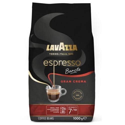 Lavazza kafijas pupiņas Espresso Barista Gran Crema, 1 kg (Pērkot 2kg un vairāk)
